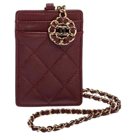 chanel lanyard